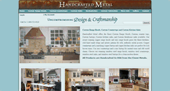 Desktop Screenshot of handcraftedmetal.com